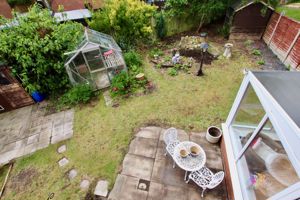 Overview of rear garden- click for photo gallery